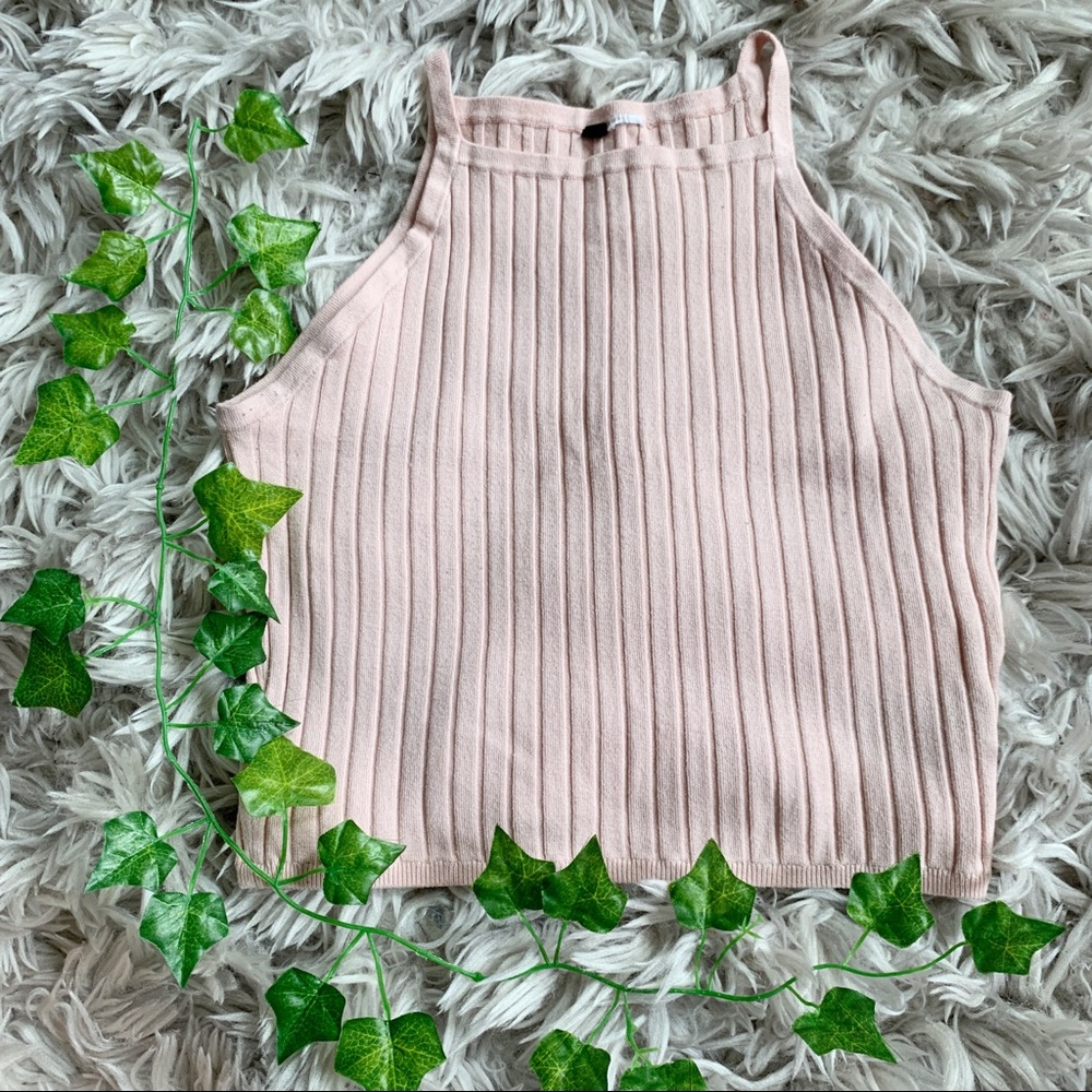 Light Pink Crop Top